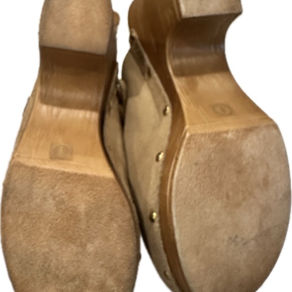 Steve Madden size 9 leather clogs - Picture 3 of 4